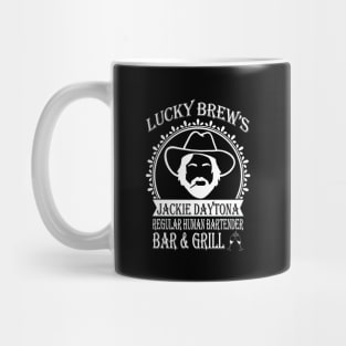 Jackie Daytona,Lucky Brew's Bar and Grill , What We Do In The Shadows Fan Mug